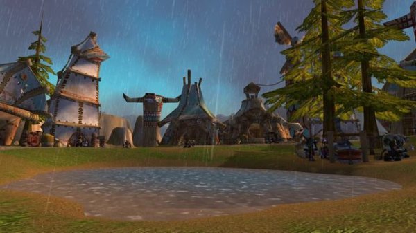 World of Warcraft ASMR: Classic Mulgore Ambient Rain Sounds