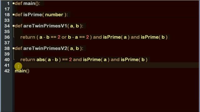 twin primes in python ? смотреть онлайн