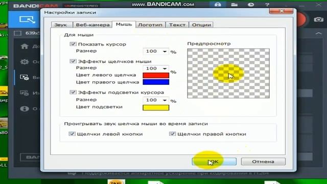 Записать с экрана Bandicam. Как настроить бандикам смотреть онлайн