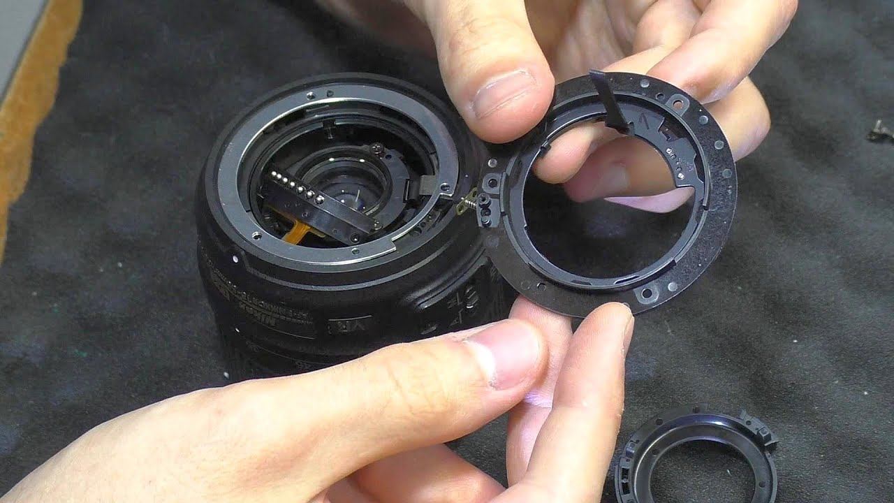 Не фиксируется на фотокамере / Повышенный люфт. Объектив Nikon Nikkor 18-55mm. Замена байонета смотреть онлайн