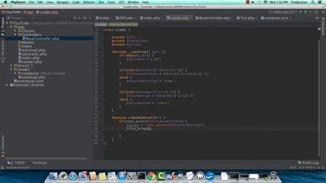 MVC PHP Tutorial 2 of 5 - Routing, Controllers, Actions смотреть онлайн