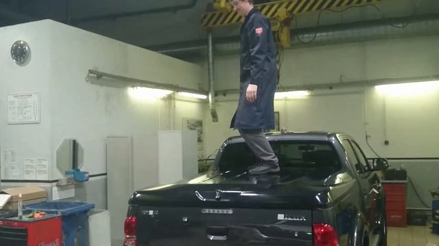 Крышка кузова Тойота Хайлюкс шеф монтаж 3 смотреть онлайн