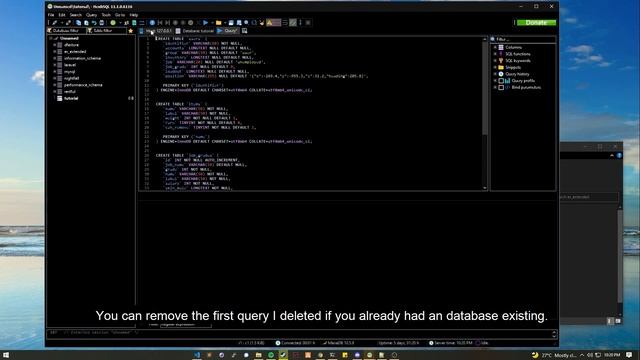 [TUTORIAL] - How to import SQL in HeidiSQL смотреть онлайн