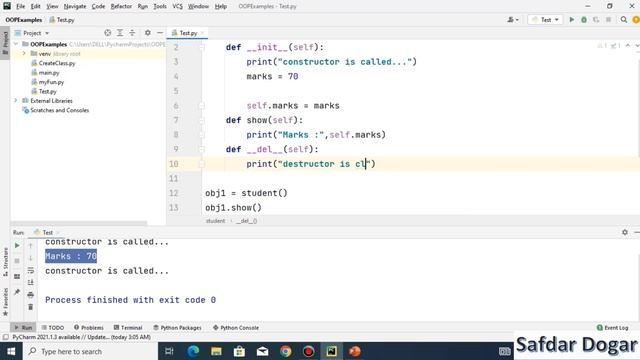 Constructor and Destructor in Python | How to Create Constructor and Destructor in Python смотреть онлайн
