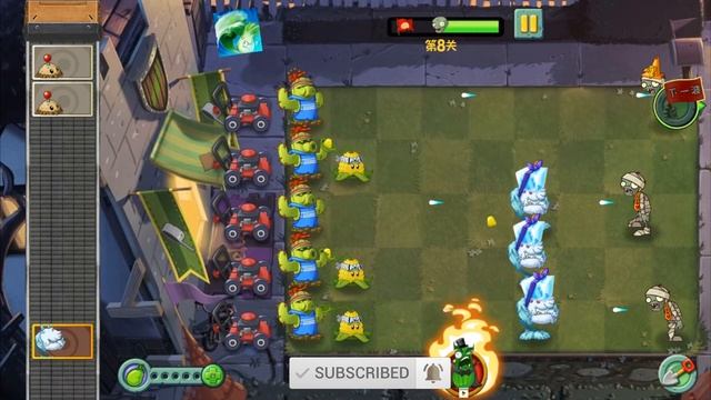 Plants vs Zombies 2 Mysterious Egypt - Special Delivery Challenge #8 смотреть онлайн
