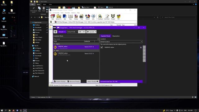 باتش تحويل لعبة فيفا 21 الى موسم 21/22 - FIFA 21 MOD NEXT SEASON смотреть онлайн