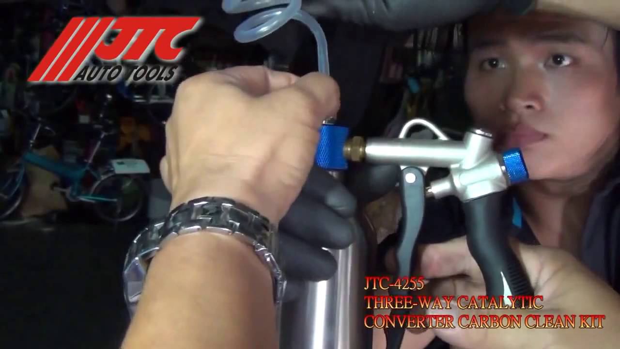 JTC 4255   Приспособление для очистки катализатора от продуктов сгорания 45 100PSI JTC