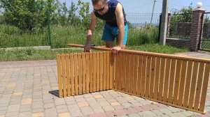 Шезлонг (лежак) з дерева своїми руками дешево та швидко. DIY
