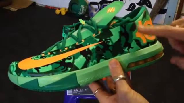 Nike KD VI Easters Sneaker unboxing смотреть онлайн