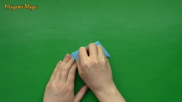 Как сделать Галку из бумаги | Оригами Птица своими руками смотреть онлайн