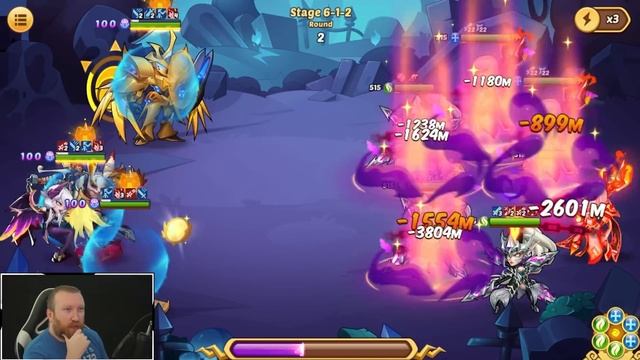 Most OVERPOWERED Crowd Controller in Idle Heroes смотреть онлайн