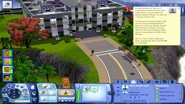 The Sims 3 on PC: Level 10 of Video Game Developer Career Achieved смотреть онлайн