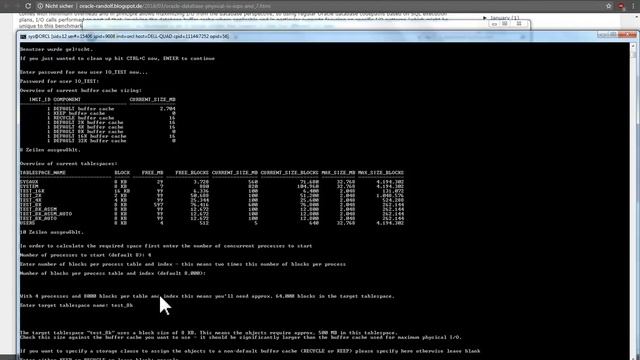Oracle Database Physical I/O IOPS And Throughput Benchmark Tutorial смотреть онлайн