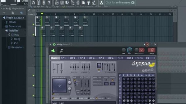 Парадокс - На балконе мы сидим ( написал минус в Fl Studio )