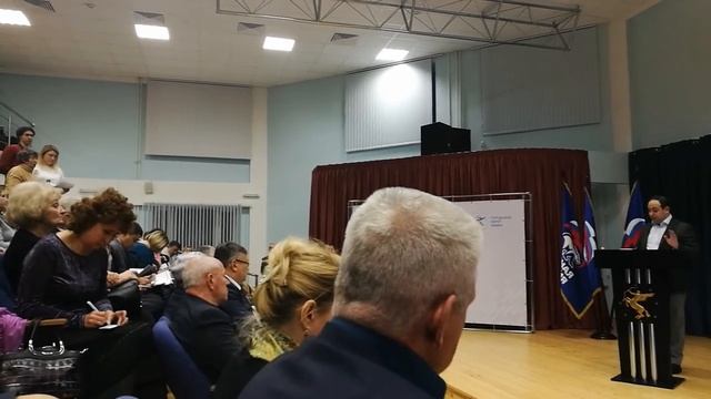 28.02.2018 :: Встреча Волошина с жителями – проблемы с транспортом, расписание автобуса №22 смотреть онлайн