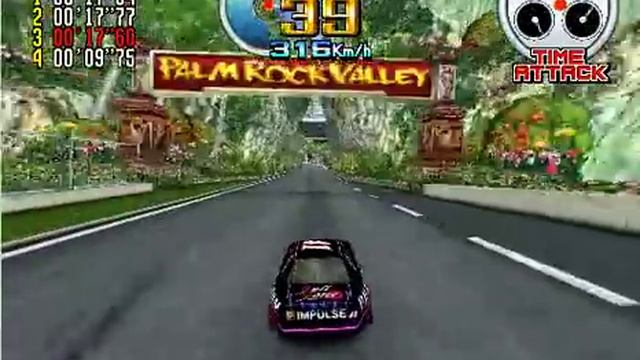 Daytona USA 2: Battle on the Edge - Beginner Stage (Supermodel v0.2a) смотреть онлайн