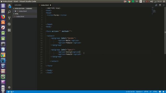 Learn html5 in Arabic Select Option & groups (10) смотреть онлайн