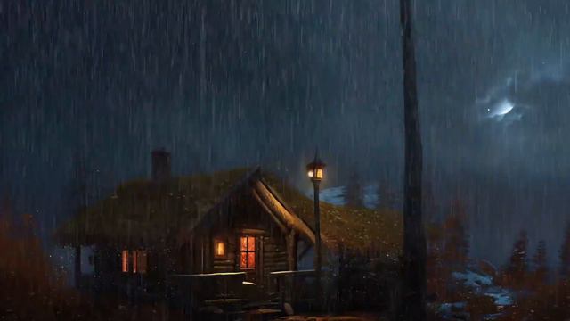 Thunderstorm Sounds For Sleep With Rain Ocean Waves And Thunder смотреть онлайн