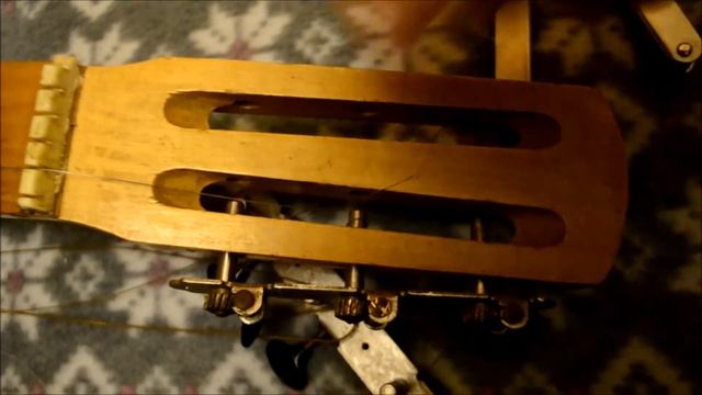 Ремонт гитары своими руками. Замена колок. ( Устройство регулировки натяжения струны).