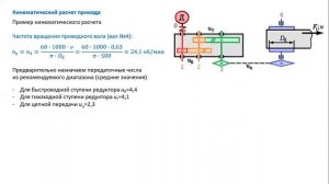 6.2 Кинематический расчет привода