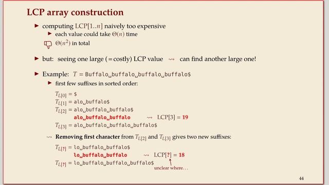 COMP526 Unit 6-7 2020-03-17 Text Indexing: LCP array смотреть онлайн