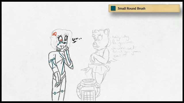 Art Academy: Home Studio - UnderTale. Robot confusion. смотреть онлайн
