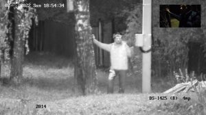 Поворотная камера DS-i425 (B) HiWatch Обзор, пример работы