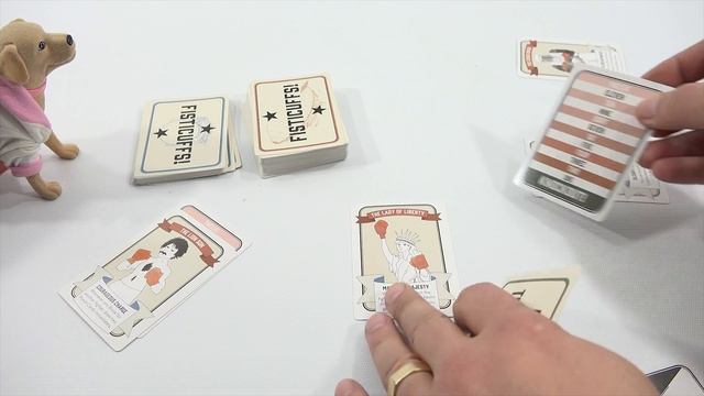 Fisticuffs Card Boxing Game - Butch & Abe Battle It Out In the Ring смотреть онлайн