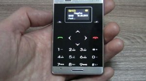 mini Phone AIEK M3 incoming call