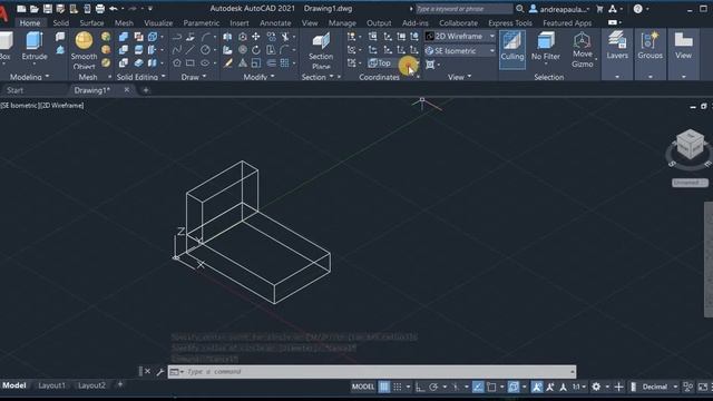 AutoCad 18 Iniciando Desenho 3D смотреть онлайн