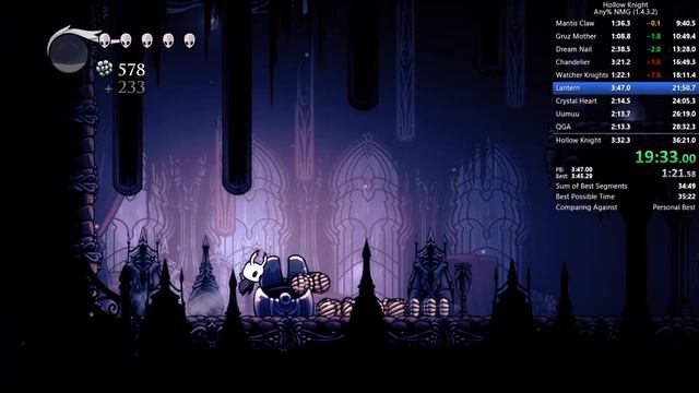 Hollow Knight any% NMG 1.4.3.2 [36:16] смотреть онлайн