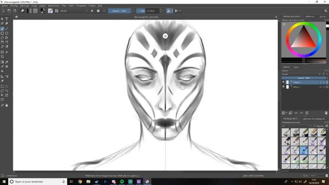 Speedpaint (sketch) - Banshee Moira. test. смотреть онлайн