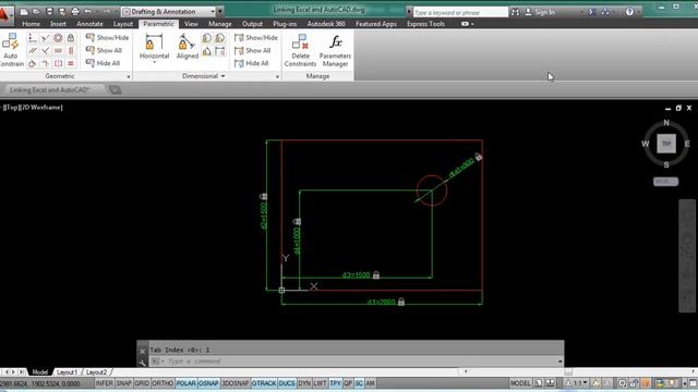 LINKING EXCEL AND AUTOCAD BY VISUAL BASIC смотреть онлайн