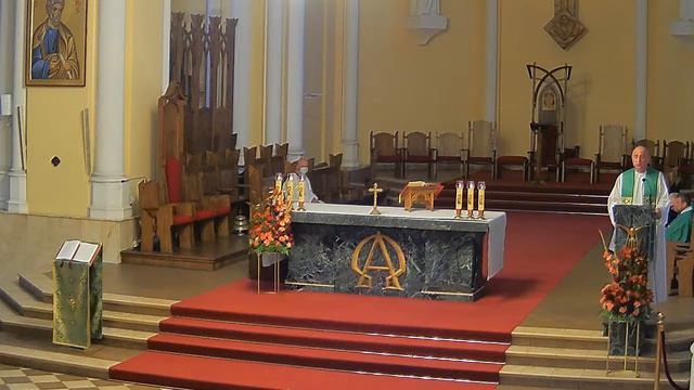 Св.Месса 22.08.2021 в 8.30 смотреть онлайн