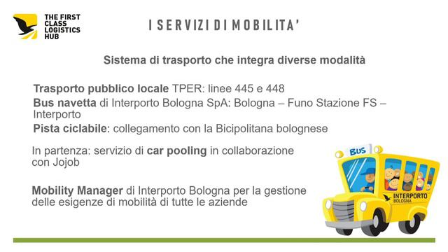 Mobilità E Logistica Sostenibili.