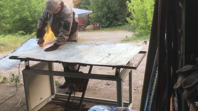 Вибростол 3 часть крепление дрыгателя да шарнир из трубы смотреть онлайн