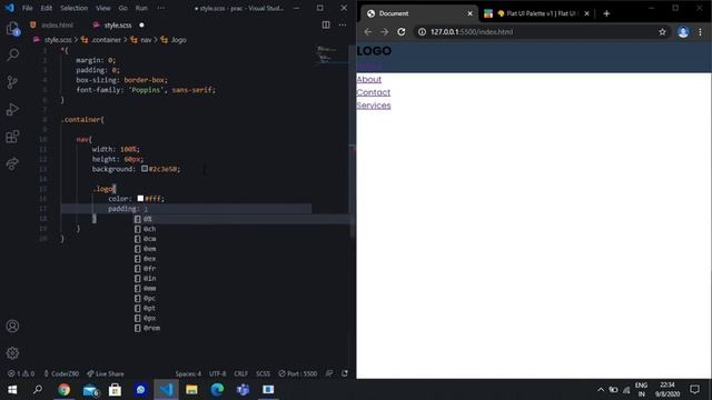 How to create awesome navigation menu | html and Css | смотреть онлайн