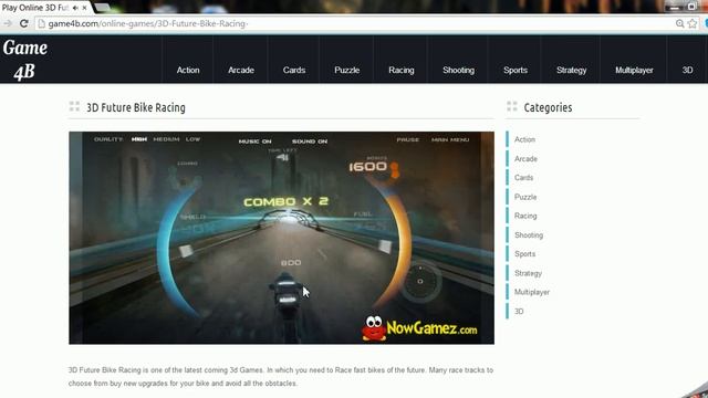 How to play online 3d future bike racing game смотреть онлайн