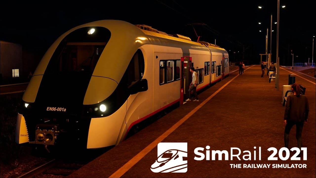 SimRail 2021 мультиплеер - возим пассажиров смотреть онлайн