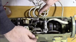 Смазка и некоторые регулировки швейной машины Veritas 8014 33. Видео № 492.