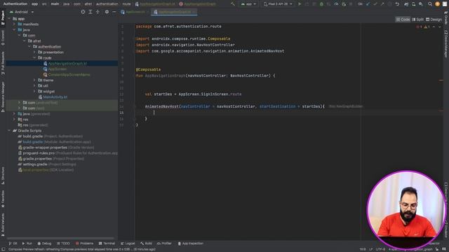 10-AnimatedNavHost ,NavController in jetpack compose al3fret| العِفْرِيتُ смотреть онлайн