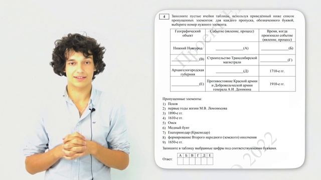 4 задание в ЕГЭ по истории. Как изменить подготовку к экзамену? смотреть онлайн