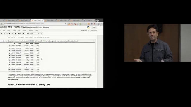 On Jupyter notebooks, information retrieval, & academic editor manuscript assignment - Eric Lopatin смотреть онлайн