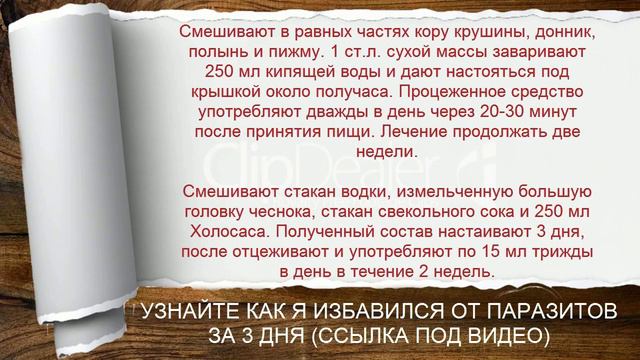 Вылечить описторхоз в домашних условиях смотреть онлайн
