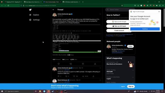 Run ChatGPT on a Raspberry Pi (not really, it's Alpaca) смотреть онлайн