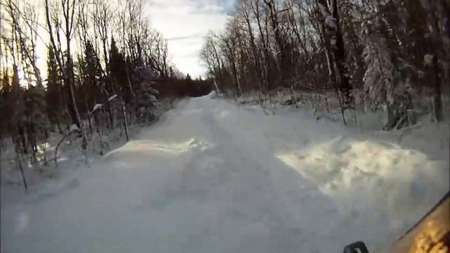 BRP Ski-Doo Summit X 2011 800R E-Tec Ride ZEC Rimouski GoPRO HD смотреть онлайн