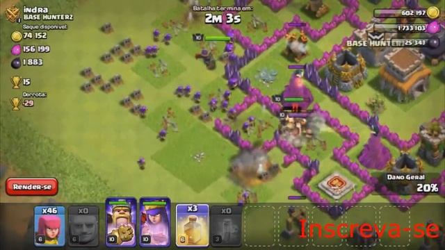 Farm Pós Atualização!!! Clash of Clans смотреть онлайн
