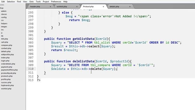 E-Commerce Website PHP OOP Bangla (Remove WishList Products):Part-57 смотреть онлайн