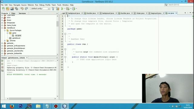 Tutorial pembuatan Game Bounce Java Netbeans((Projects PBO)) смотреть онлайн