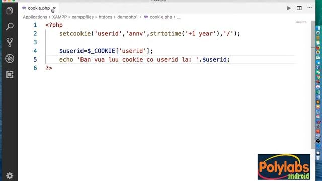 Lập trình PHP - V36: Set, get cookie trong php смотреть онлайн